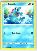 Totodile Common SWSH08: Fusion Strike 055/264 NM 2021