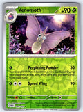 Venomoth Reverse Holo Uncommon SV: Scarlet & Violet 151 049/165 NM 2023