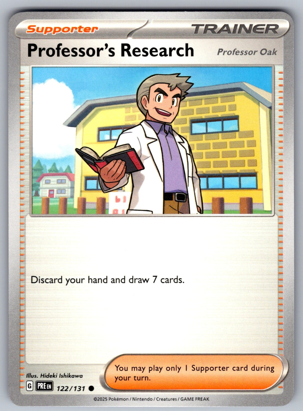 Professor's Research [Professor Oak] Common SV: Prismatic Evolutions 122/131 NM 