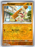 Timburr Reverse Holo Common SV06: Twilight Masquerade 103/167 NM 2024