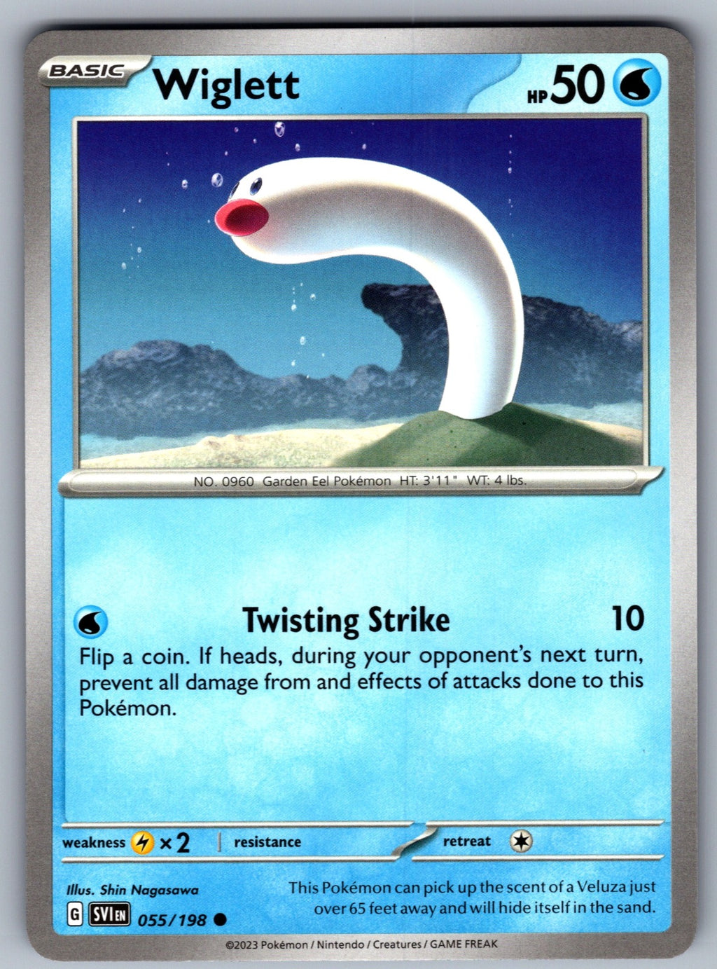 Wiglett Common SV01: Scarlet & Violet Base Set 055/198 NM 2023