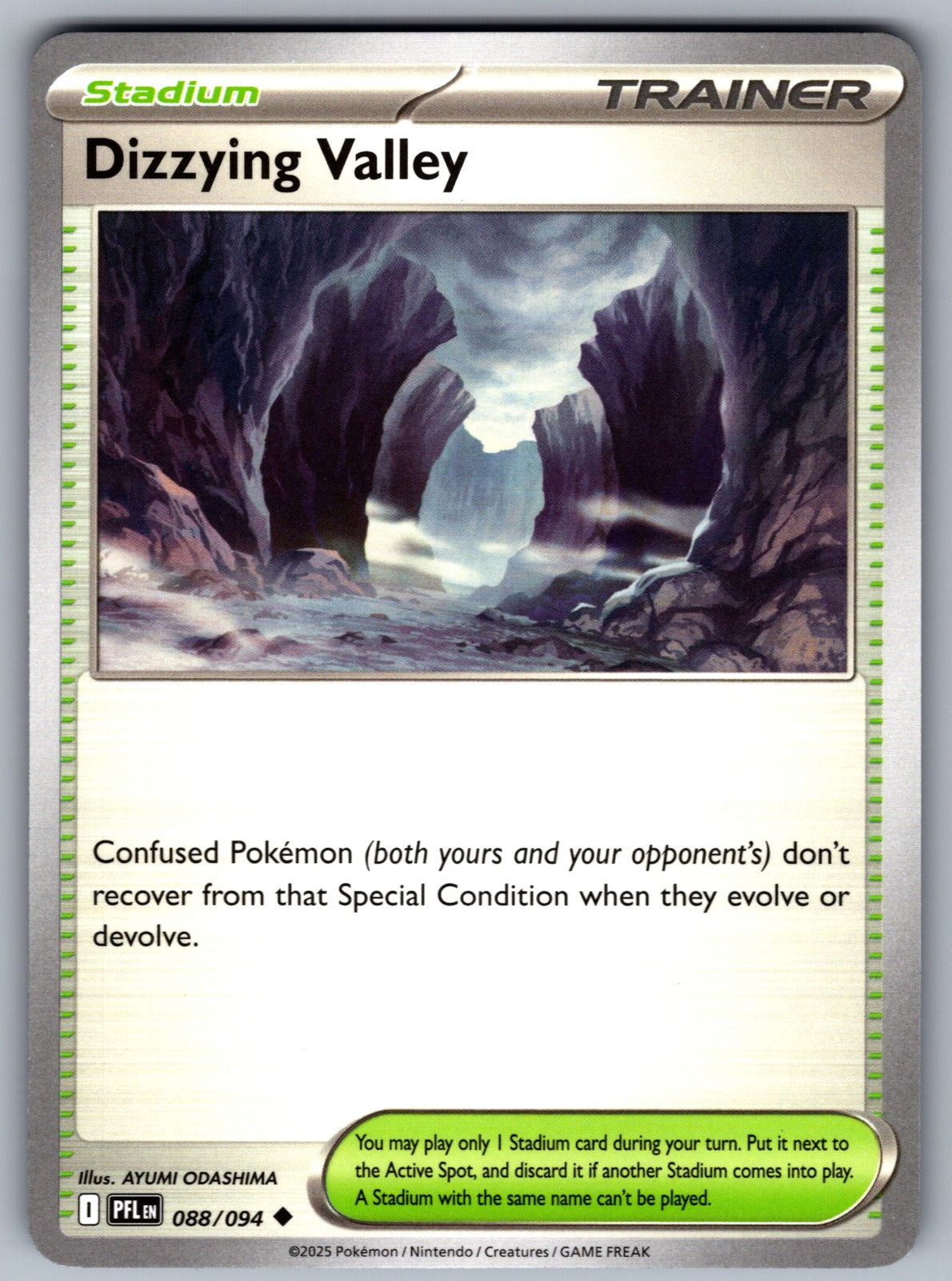 Dizzying Valley Uncommon ME02: Phantasmal Flames 088/094 NM 2025