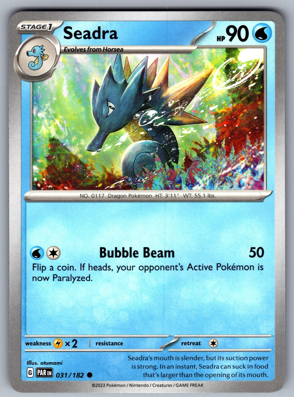 Seadra Common SV04: Paradox Rift 031/182 NM 2023
