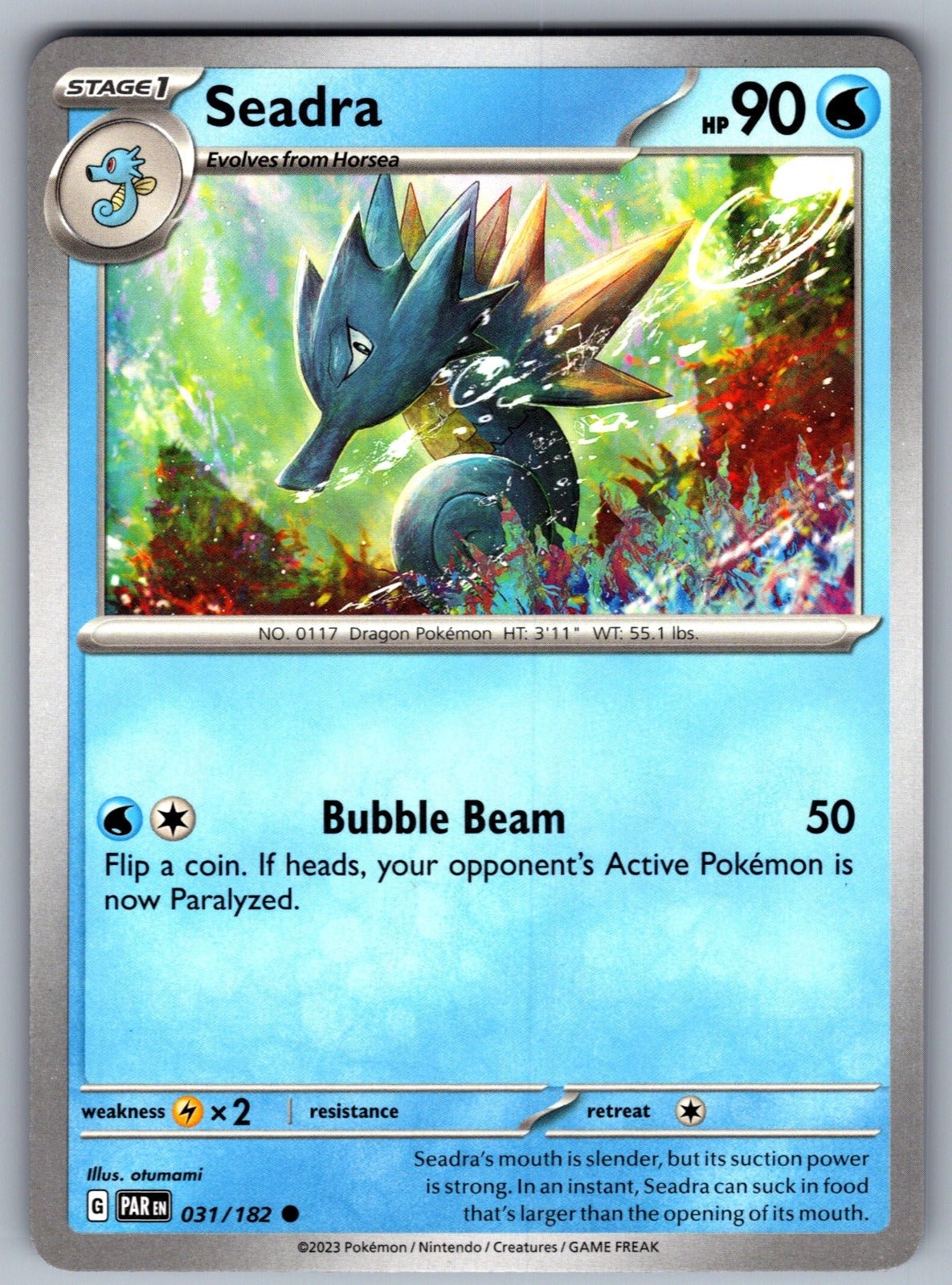 Seadra Common SV04: Paradox Rift 031/182 NM 2023
