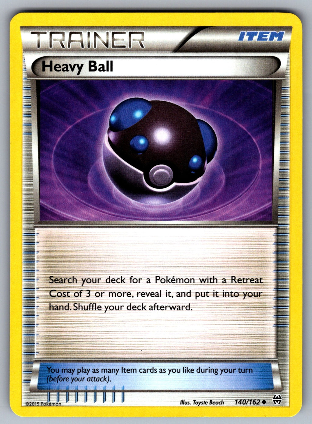 Heavy Ball Uncommon XY - BREAKthrough 140/162 LP 2015