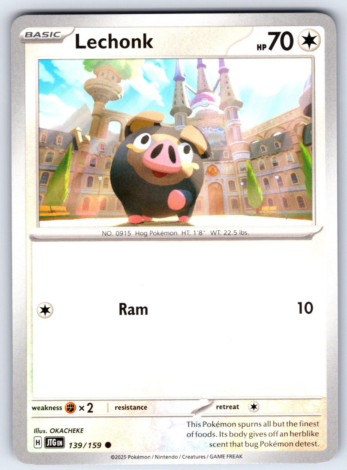 Lechonk Common SV09: Journey Together 139/159 NM 2025