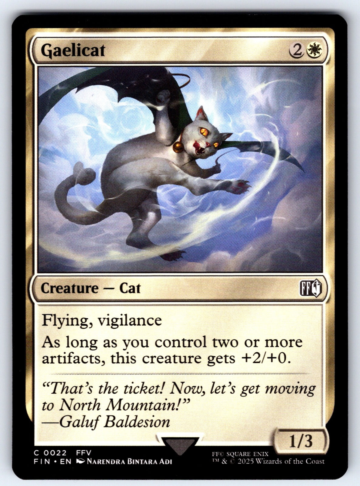 Gaelicat C FINAL FANTASY 22 NM 2025