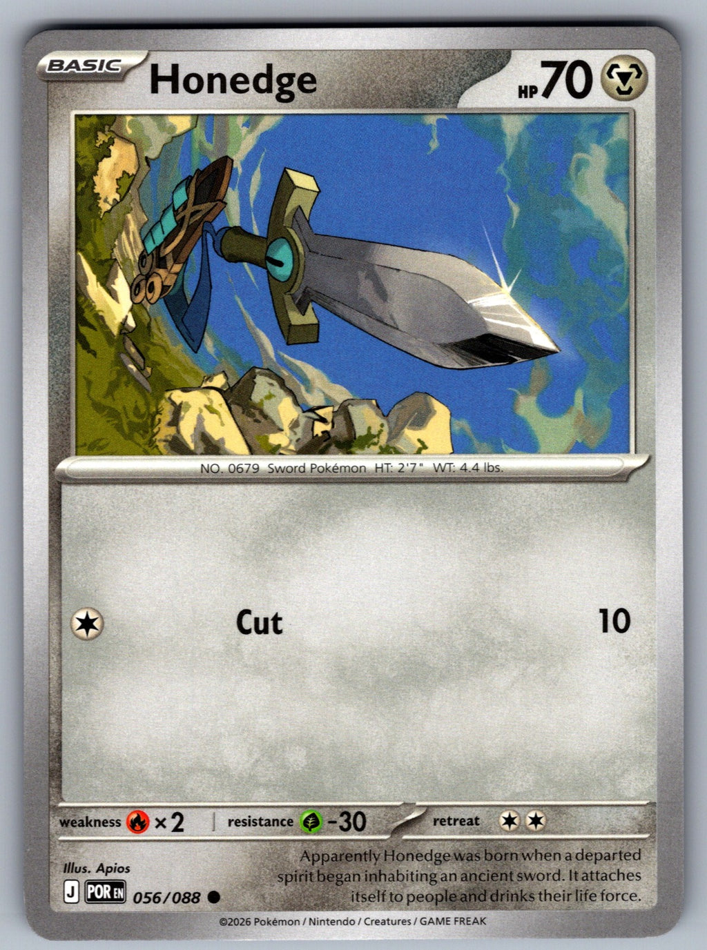 Honedge Common ME03: Perfect Order 056/088 NM 2026