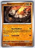 Onix Reverse Holo Common SV04: Paradox Rift 090/182 NM 2023