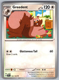 Greedent Uncommon SV09: Journey Together 132/159 NM 2025