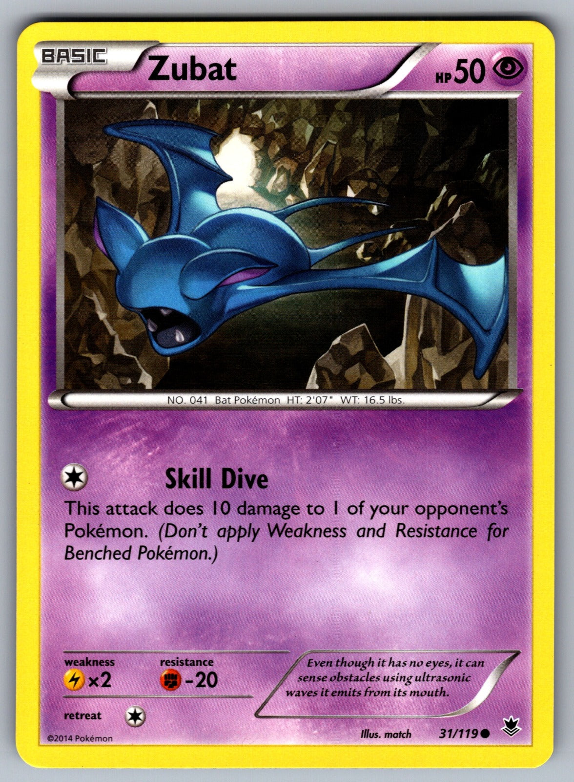 Zubat Common Generations 30/83 LP 2016