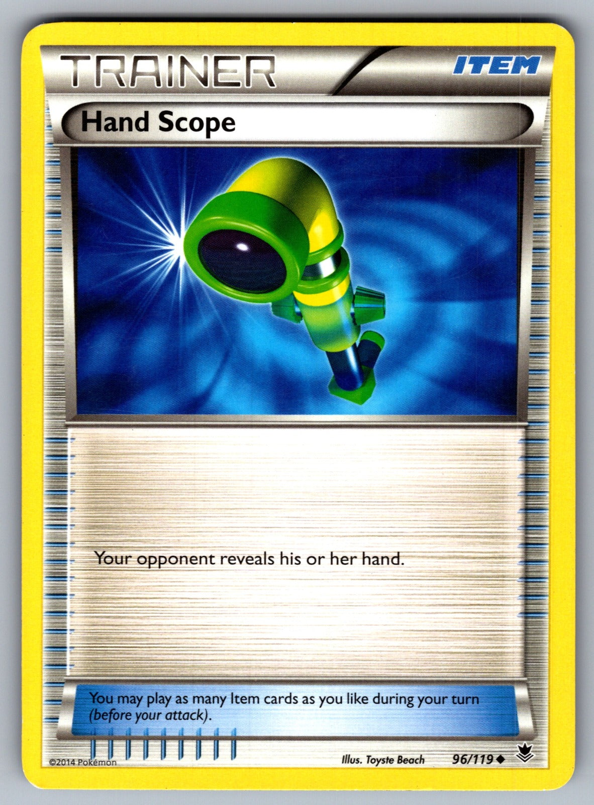 Hand Scope Uncommon XY - Phantom Forces 96/119 LP 2014