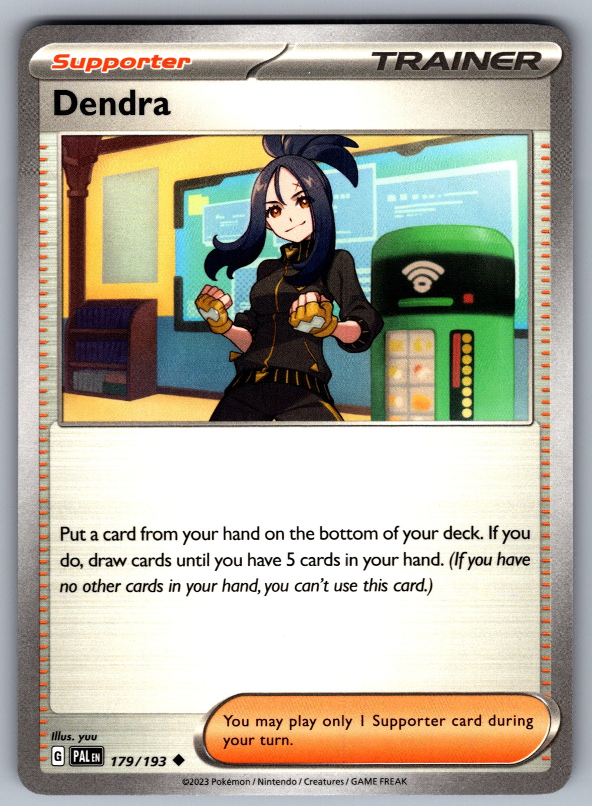 Dendra Uncommon SV02: Paldea Evolved 179/193 NM 2023