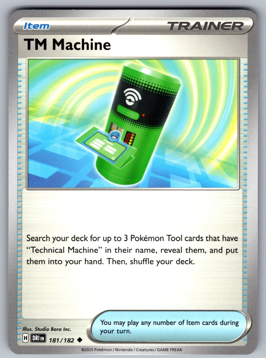 TM Machine Uncommon SV10: Destined Rivals 181/182 NM 2025