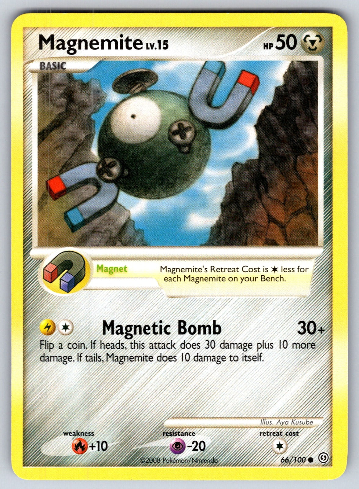 Magnemite (66) Common Stormfront 66/100 LP 2008