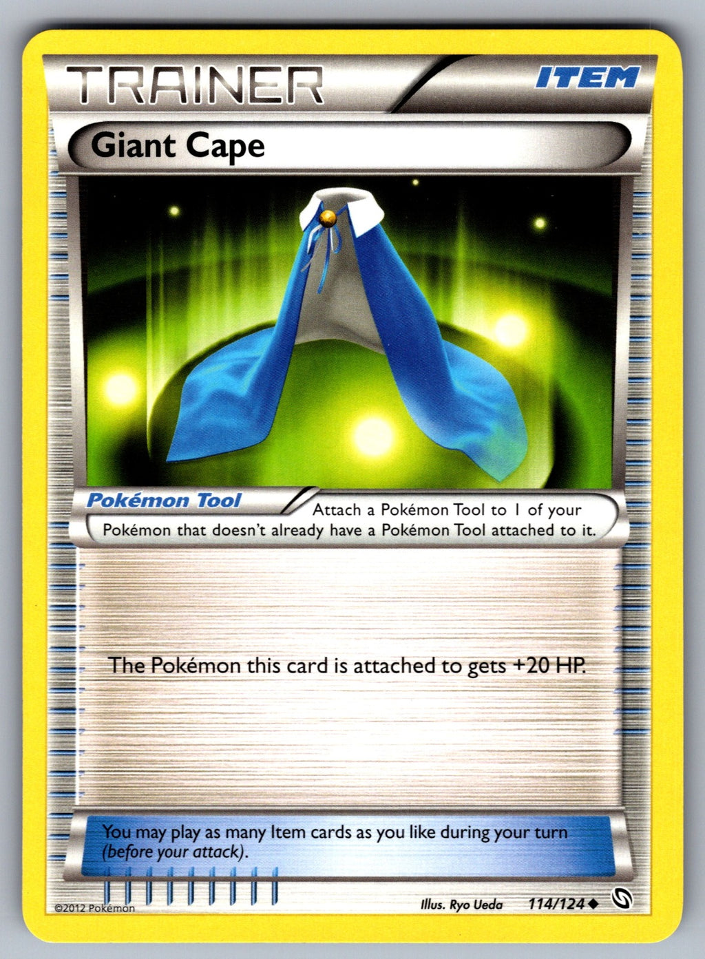 Giant Cape Uncommon Dragons Exalted 114/124 LP 2012