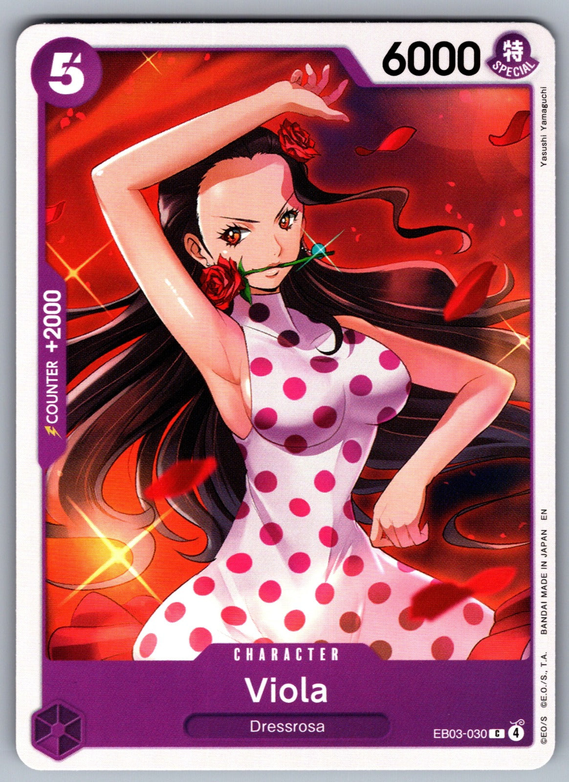 Viola C Extra Booster: One Piece Heroines Edition EB03-030 NM 2026
