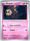 Duskull Common SV: Prismatic Evolutions 035/131 NM 2025