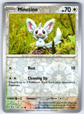 Minccino Reverse Holo Common SV05: Temporal Forces 136/162 NM 2024
