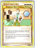 Professor Elm's Training Method Uncommon HeartGold SoulSilver 100/123 LP 2010