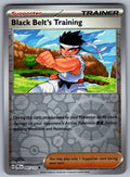 Black Belt's Training - Reverse Holo Common SV: Prismatic Evolutions 097/131 NM 2025
