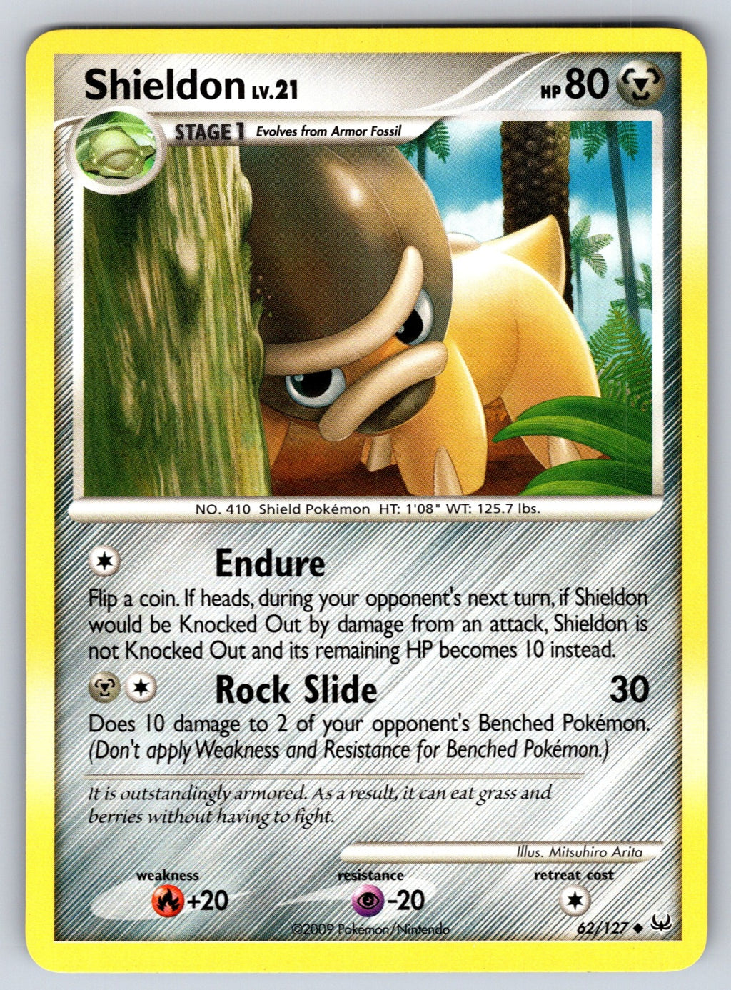 Shieldon Uncommon Platinum 62/127 LP 2009