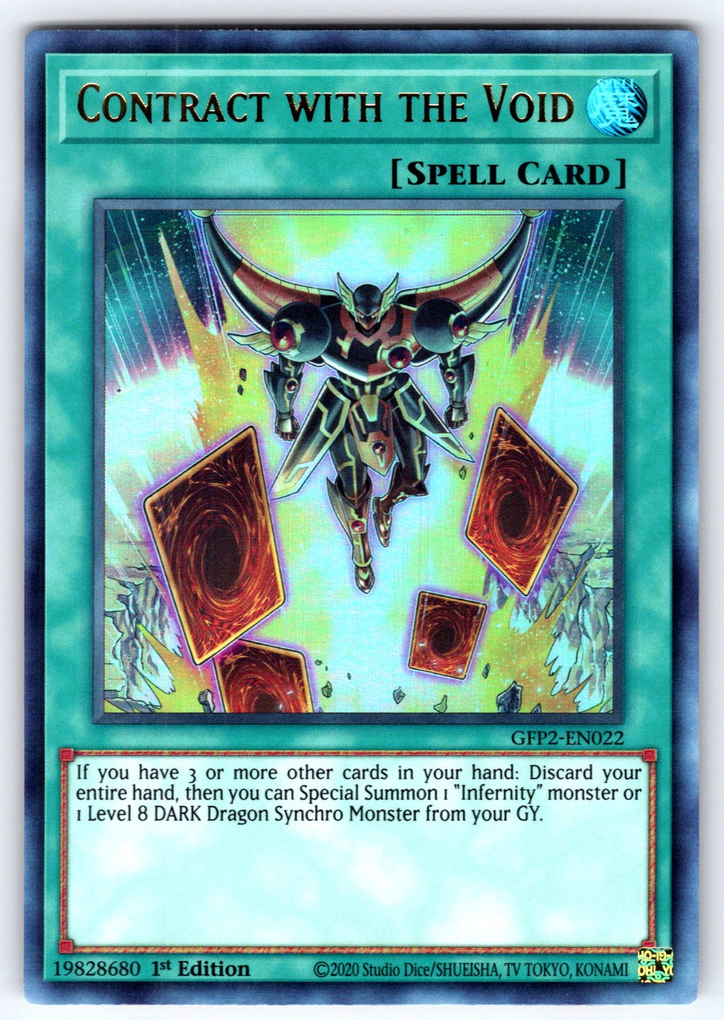 Contract with the Void 1st Edition Ultra Rare Ghosts From the Past: The 2nd Haun