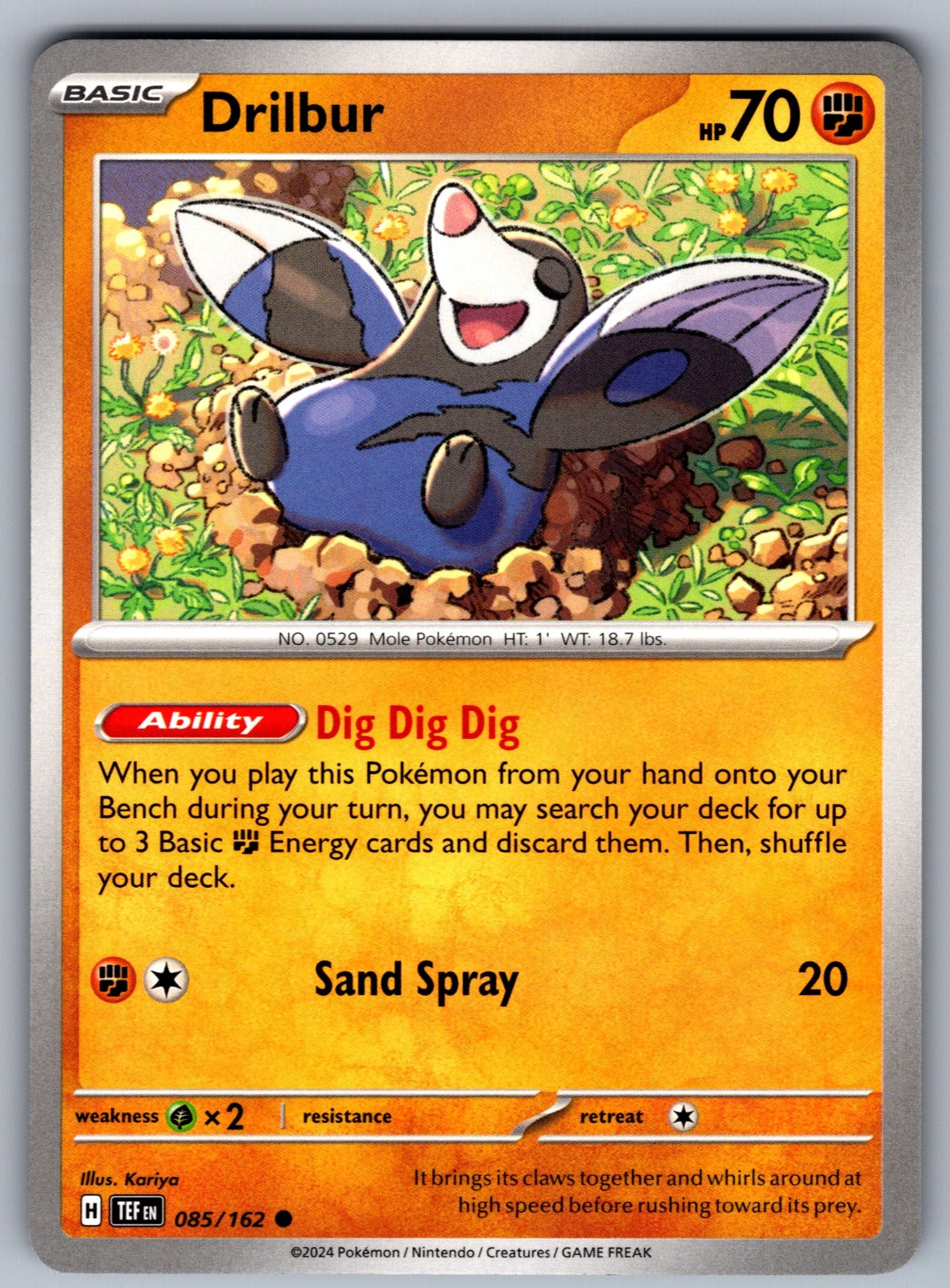 Drilbur Common SV05: Temporal Forces 085/162 NM 2024