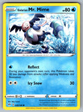 Galarian Mr. Mime Common SWSH03: Darkness Ablaze 035/189 NM 2020
