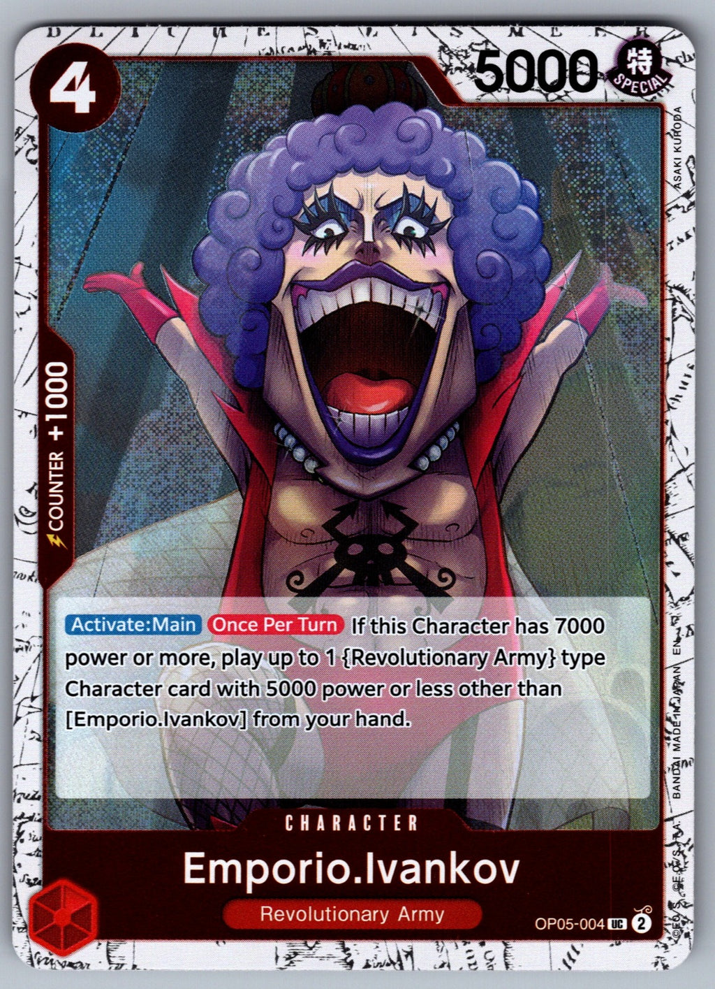 Emporio.Ivankov UC Awakening of the New Era OP05-004 NM 2023