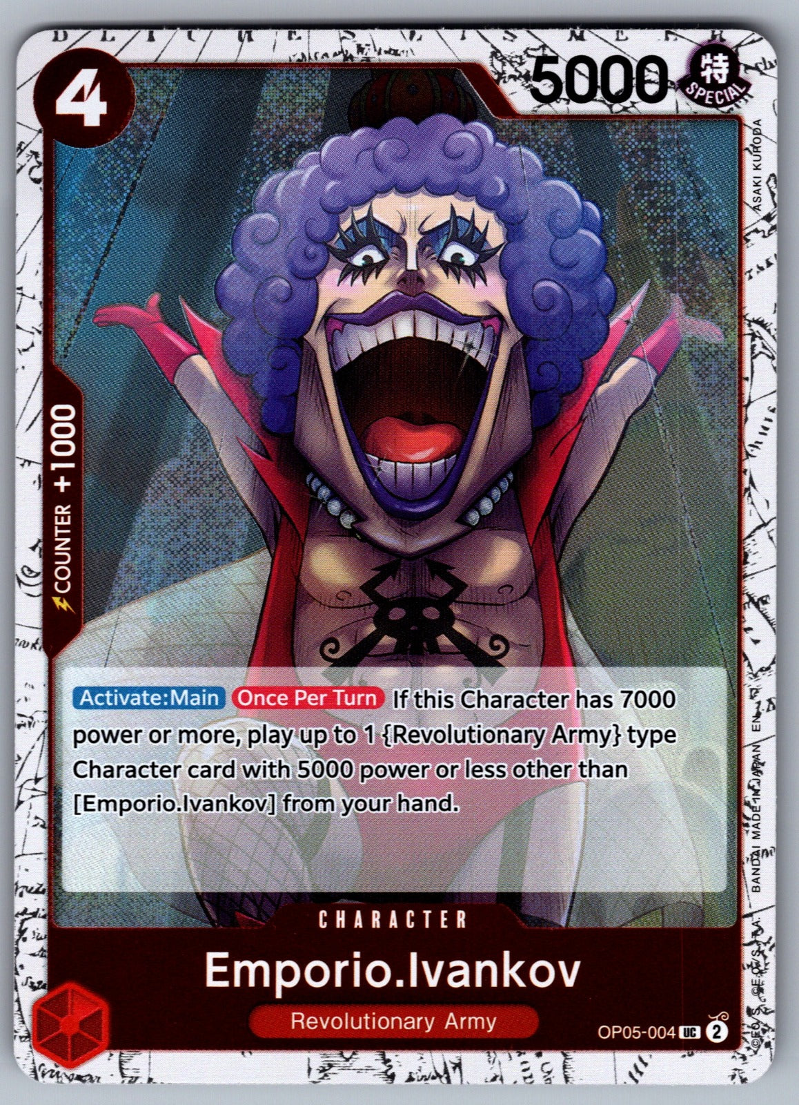 Emporio.Ivankov UC Awakening of the New Era OP05-004 NM 2023