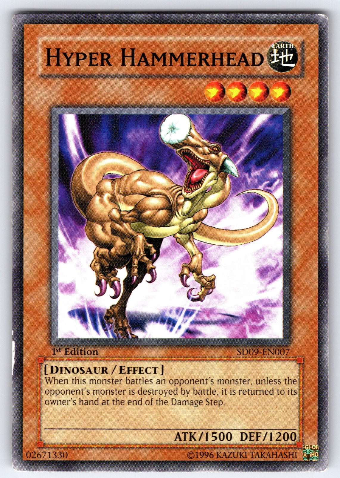 Hyper Hammerhead Unlimited Common Invasion of Chaos (25th Anniversary Edition) I