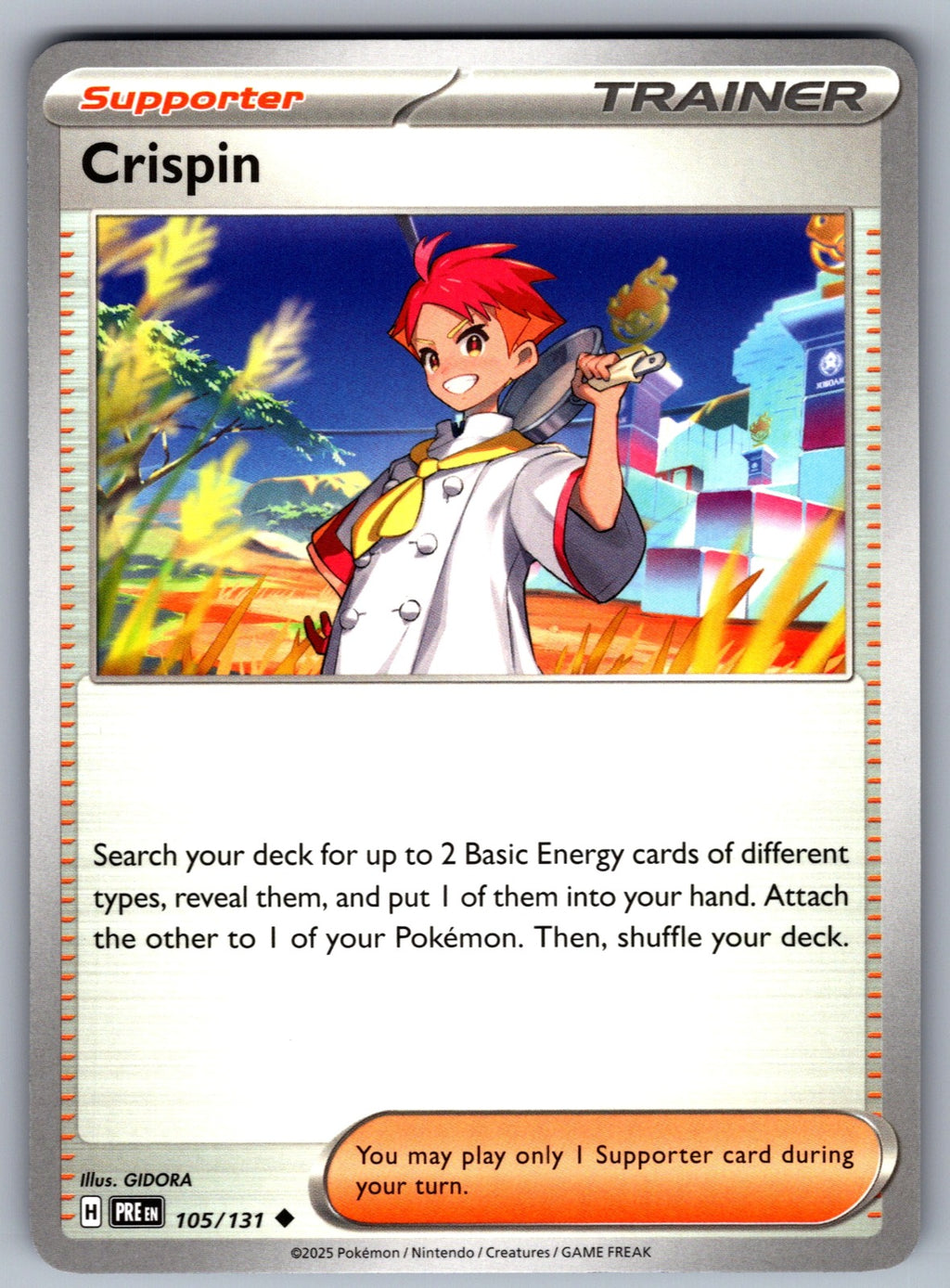 Crispin Uncommon SV: Prismatic Evolutions 105/131 NM 2025