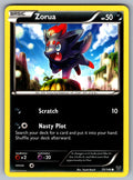 Zorua Common XY Base Set 72/146 LP 2014