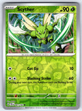 Scyther Reverse Holo Common SV05: Temporal Forces 001/162 NM 2024