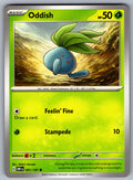 Oddish Common SV03: Obsidian Flames 001/197 NM 2023