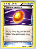 Old Amber Aerodactyl Uncommon Dark Explorers 97/108 LP 2012