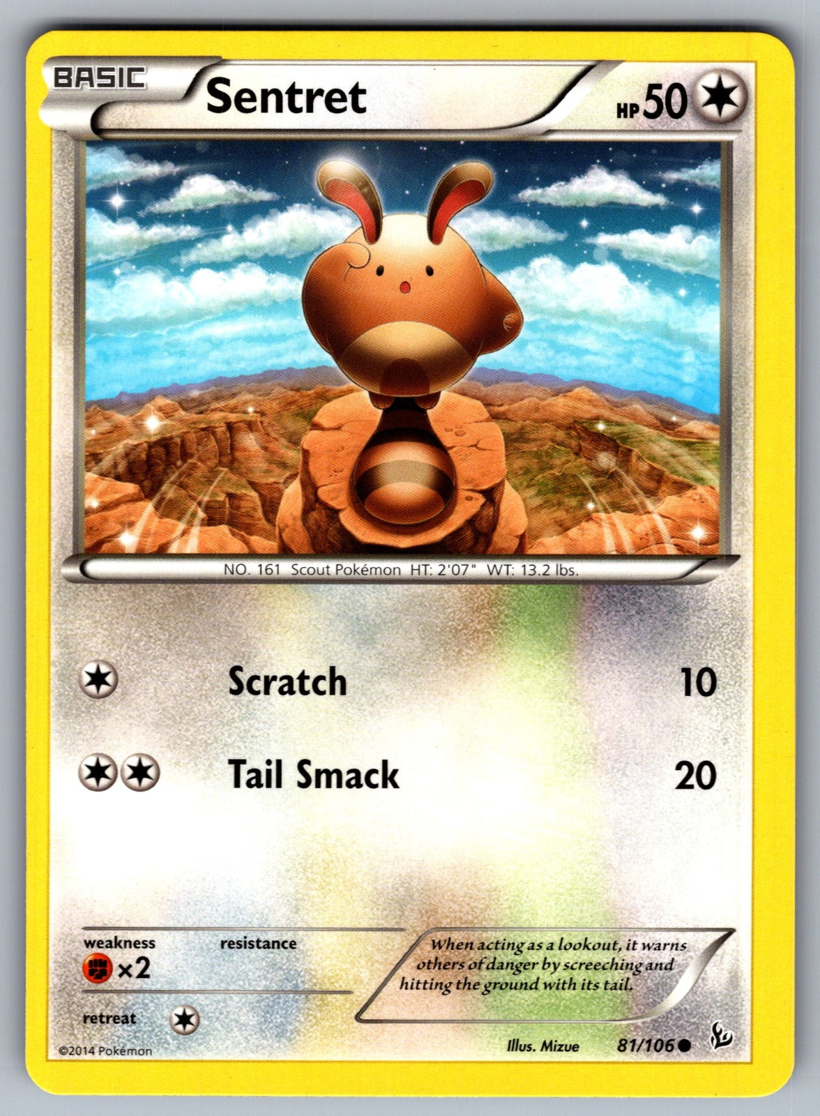 Sentret Common XY - Flashfire 81/106 LP 2014