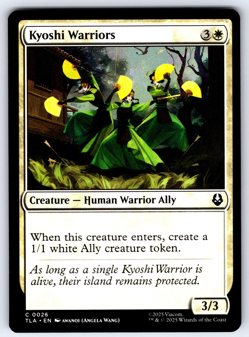 Kyoshi Warriors C Avatar: The Last Airbender 26 NM 2025