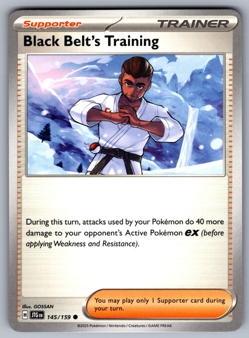 Black Belt's Training Common SV09: Journey Together 145/159 NM 2025
