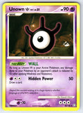 Unown (W) Uncommon Legends Awakened 80/146 LP 2008