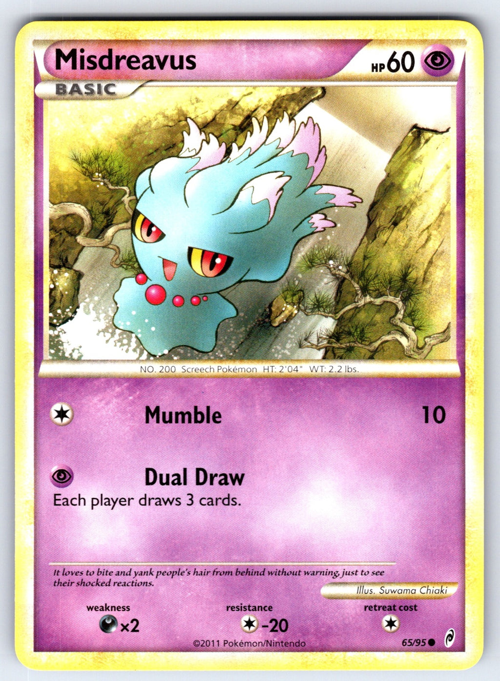 Misdreavus Common Call of Legends 65/95 LP 2011