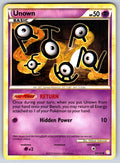 Unown Uncommon Triumphant 51/102 LP 2010