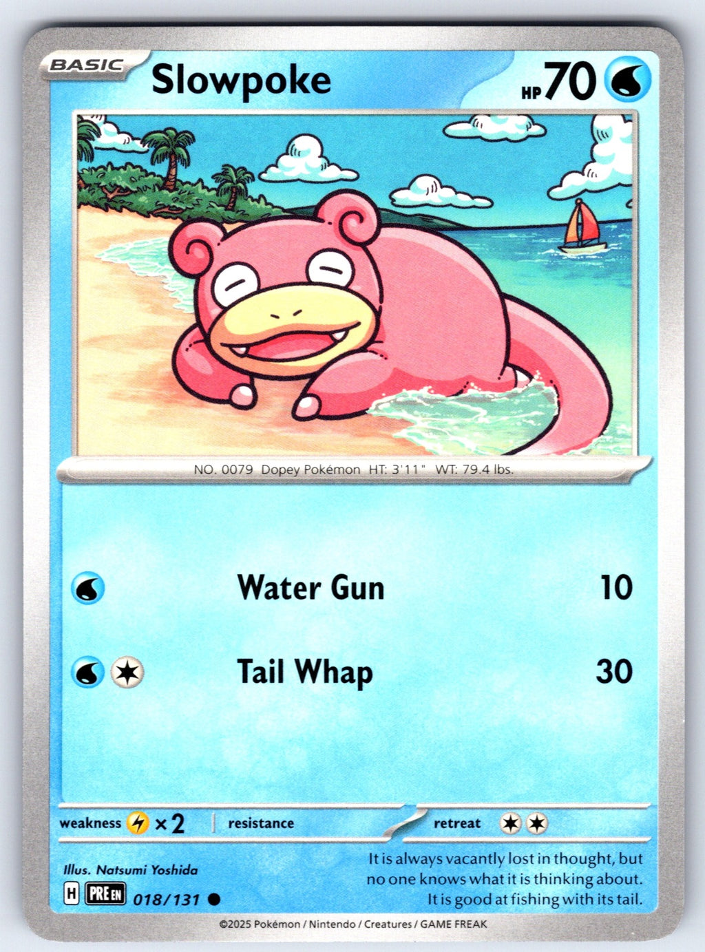 Slowpoke Common SV: Prismatic Evolutions 018/131 NM 2025