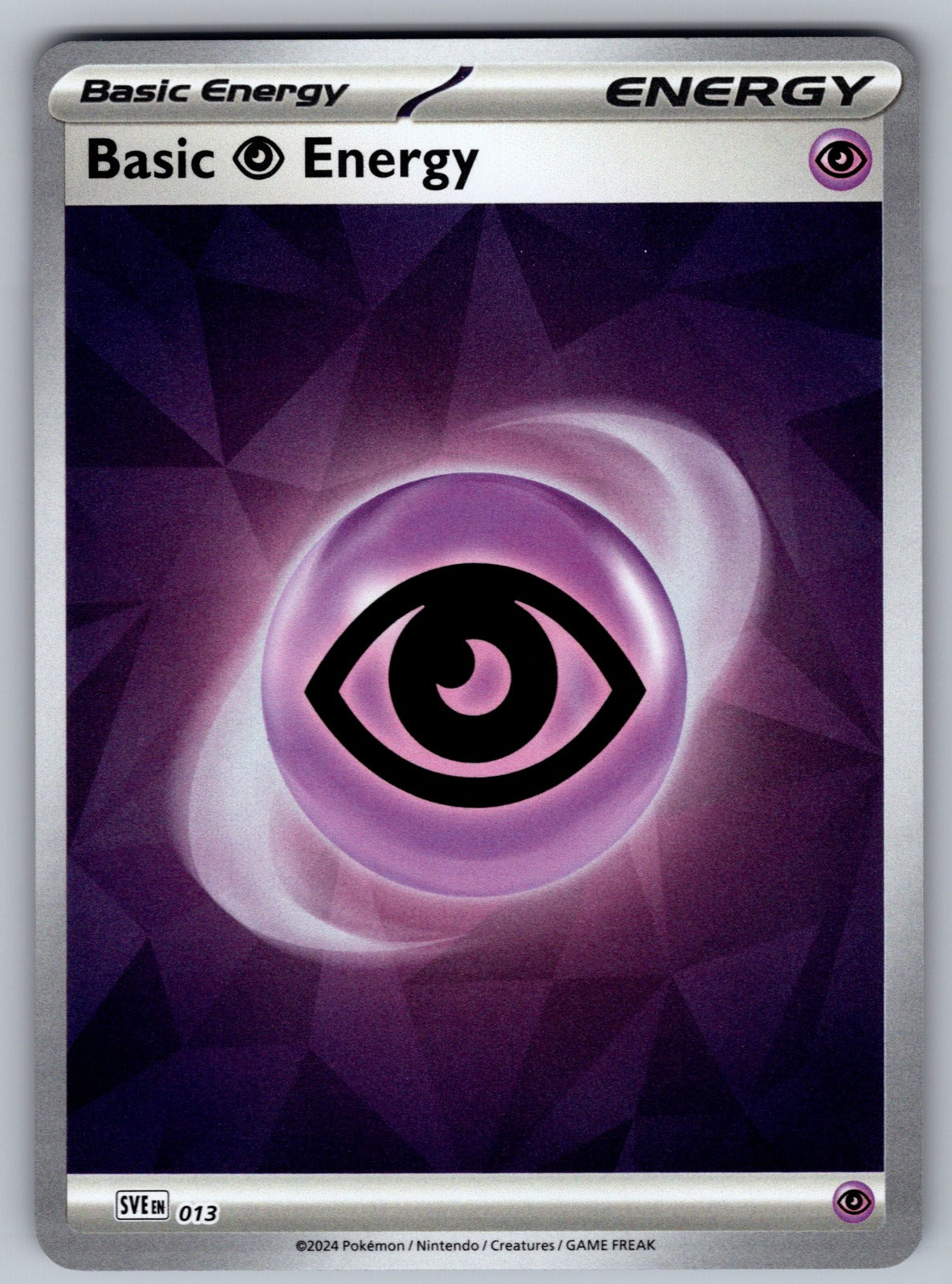 Basic Psychic Energy - Holo Common SVE: Scarlet & Violet Energies 013 NM 2023