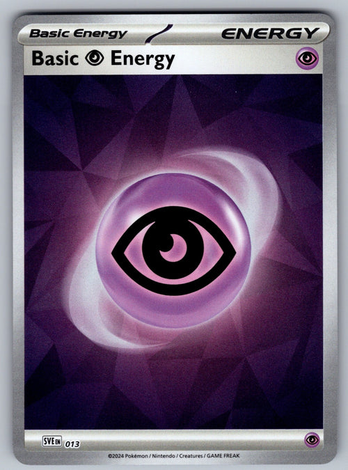 Basic Psychic Energy - Holo Common SVE: Scarlet & Violet Energies 013 NM 2023