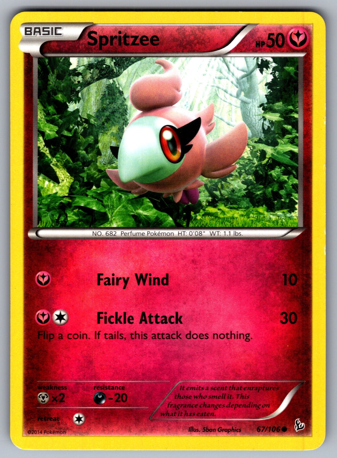 Spritzee Common XY - Flashfire 67/106 LP 2014