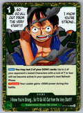 I Know You're Strong... So I'll Go All Out from the Very Start!!! Foil R Carryin