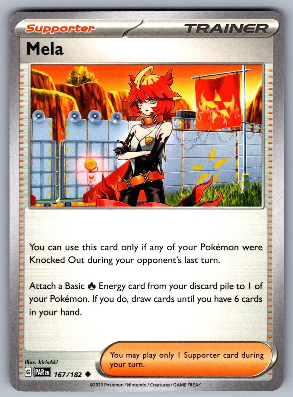Mela Uncommon Prize Pack Series Cards 167/182 NM 2022
