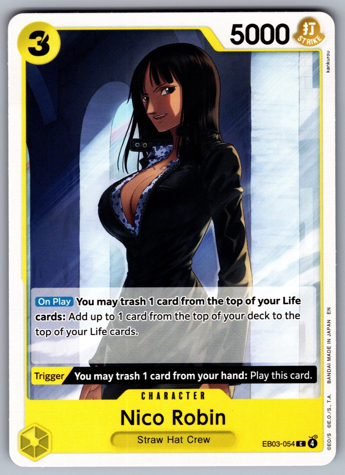 Nico Robin (054) C Extra Booster: One Piece Heroines Edition EB03-054 NM 2026